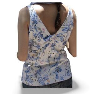 Diane Von Furstenberg DVF Silk Blouse Top